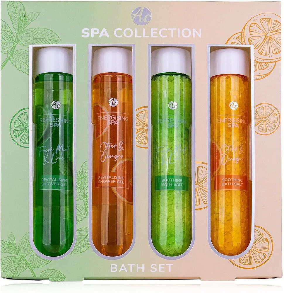 Լոգանքի հավաքածու «Accentra Spa Collection» 4 հատ