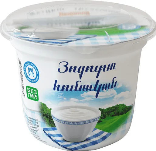 Յոգուրտ հունական «Մարիաննա» 250գ , յուղայնությունը` 8%