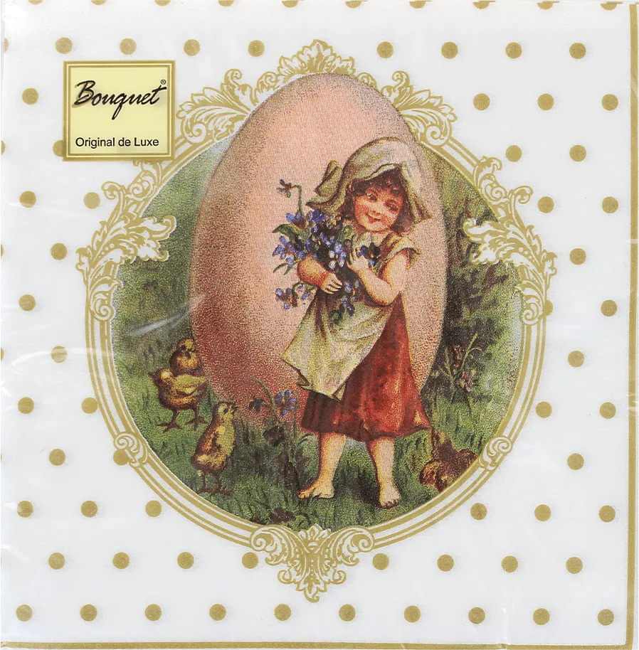 Անձեռոցիկ «Bouquet Original de Luxe» 20հատ