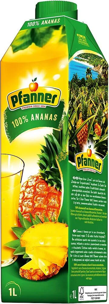 Հյութ արքայախնձորի «Pfanner» 1լ