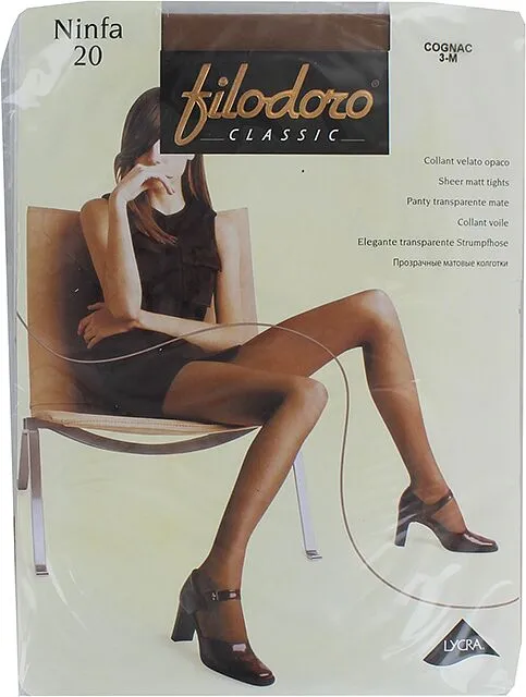 Զուգագուլպա «Filodoro Classic 20Den N3» Կոնյակ