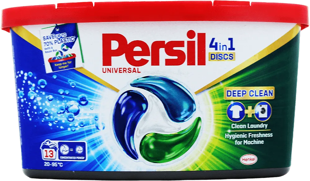 Լվացքի պարկուճներ ունիվերսալ «Persil Power Caps» 13 հատ