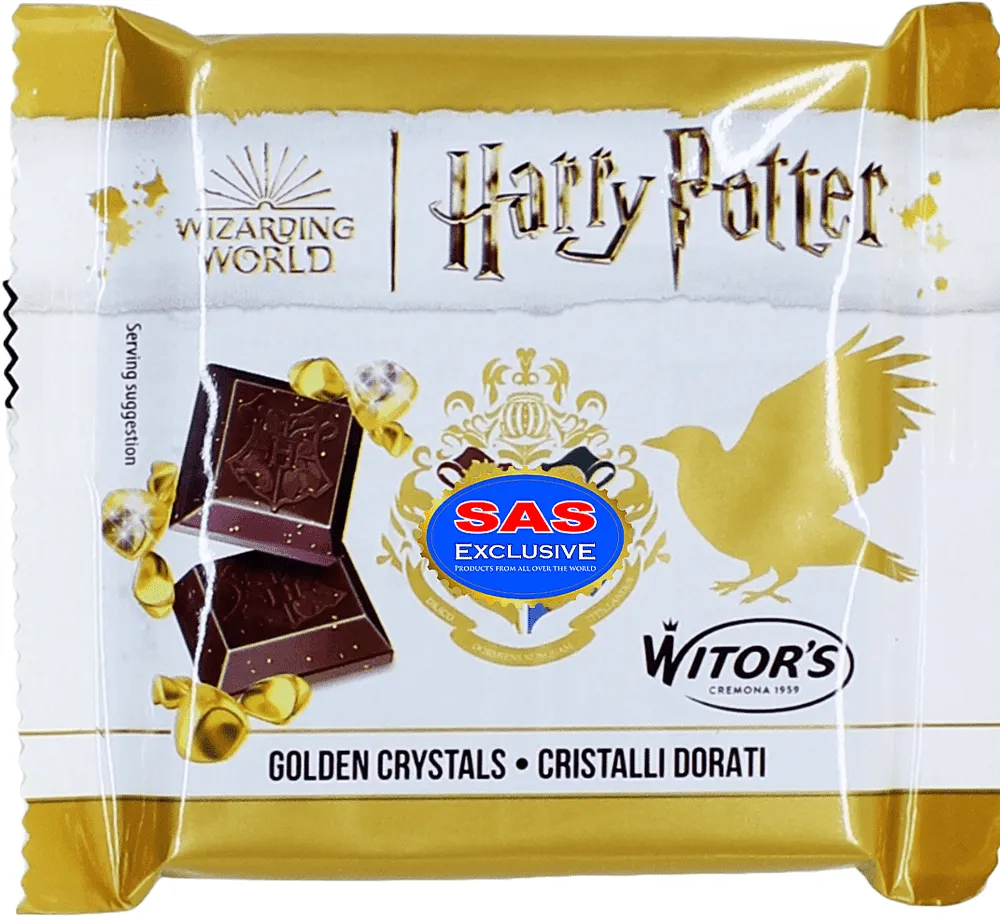 Շոկոլադե սալիկ ոսկեգույն բյուրեղներով «Witor's Harry Potter» 50գ