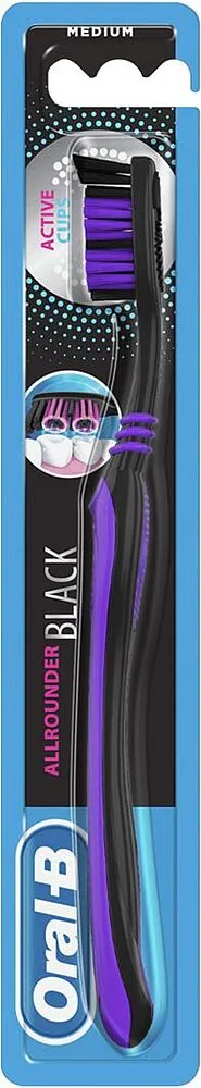 Ատամի խոզանակ «Oral-B Black»