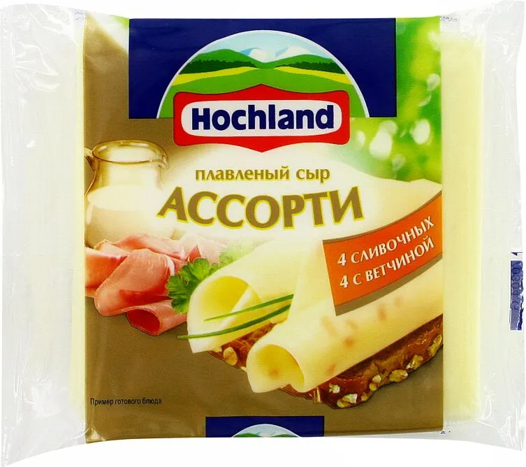 Պանիր հալած ասորտի «Hochland» 150գ