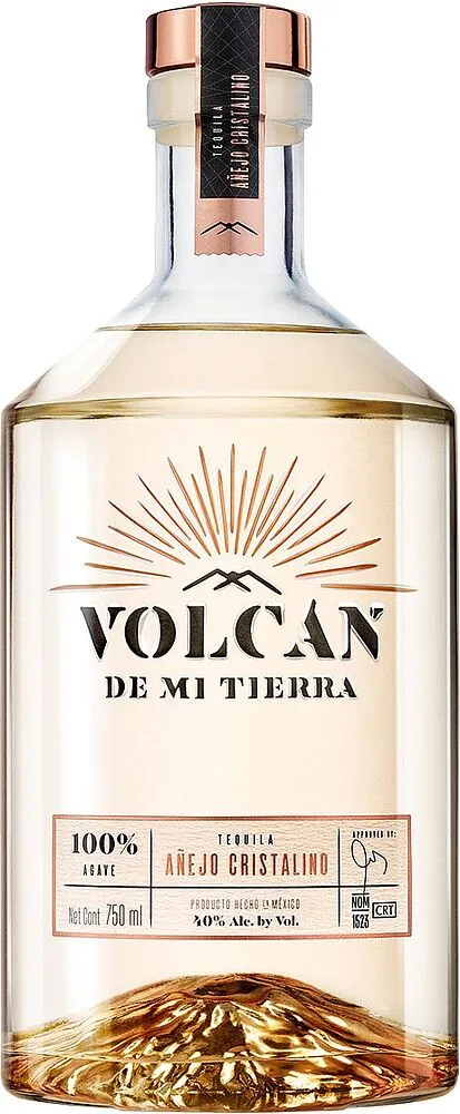 Տեկիլա «Volcan Anejo Cristalino» 0.7լ