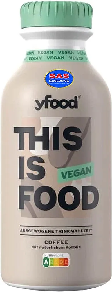 Ըմպելիք սուրճի «Yfood Vegan» 500մլ 