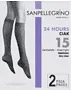Կիսազուգագուլպա սև «Sanpellegrino Nero 15 Den» 2 զույգ