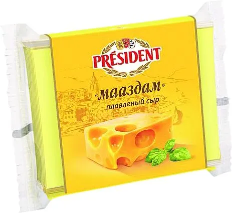 Պանիր հալած մաազդամ «President» 150գ