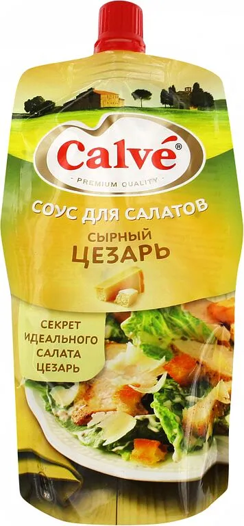 Սոուս պանրի և կեսարի «Calve Сырный Цезарь» 230գ  