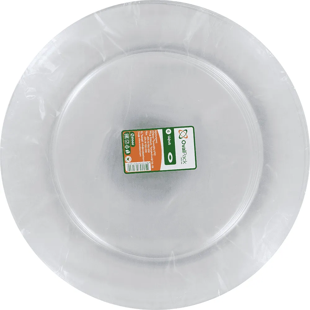Ափսեներ մեկանգամյա օգտագործման «Oval Pack» 6 հատ