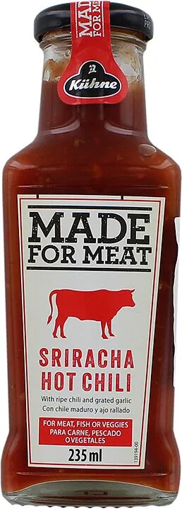 Սոուս կծու չիլի «Kühne Made for Meat Sriracha Hot Chili» 235մլ