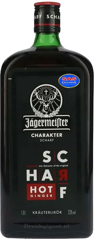 Լիկյոր «Jagermeister Hot Ginger» 1լ