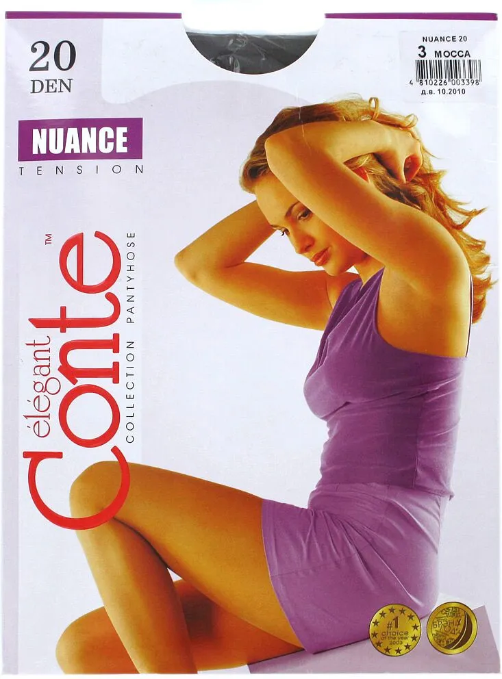 Զուգագուլպա մոկկա «Conte Elegant Nuance 20 Den N3» 