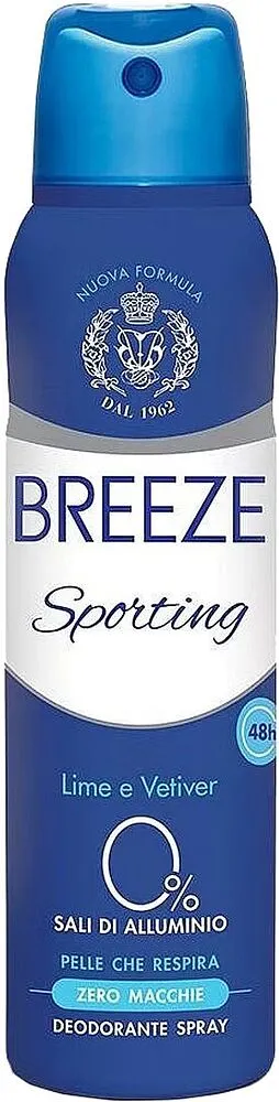 Դեզոդորանտ աէրոզոլային «Breeze Men Sporting» 150մլ