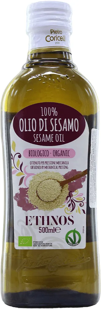 Ձեթ քունջութի «Pietro Coricelli Ethnos Organic» 500մլ
