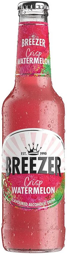 Ըմպելիք թույլ ալկոհոլային ձմերուկի «Breezer» 275մլ