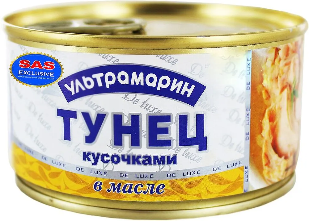 Թունաձուկ ձեթի մեջ «Ультрамарин» 185գ
