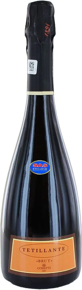 Փրփրուն գինի «Cossetti Tetillante Brut» 0.75լ