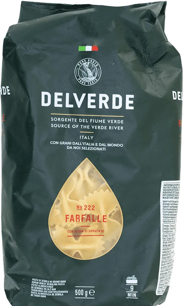 Մակարոն «Delverde Farfalle №222» 500գ
