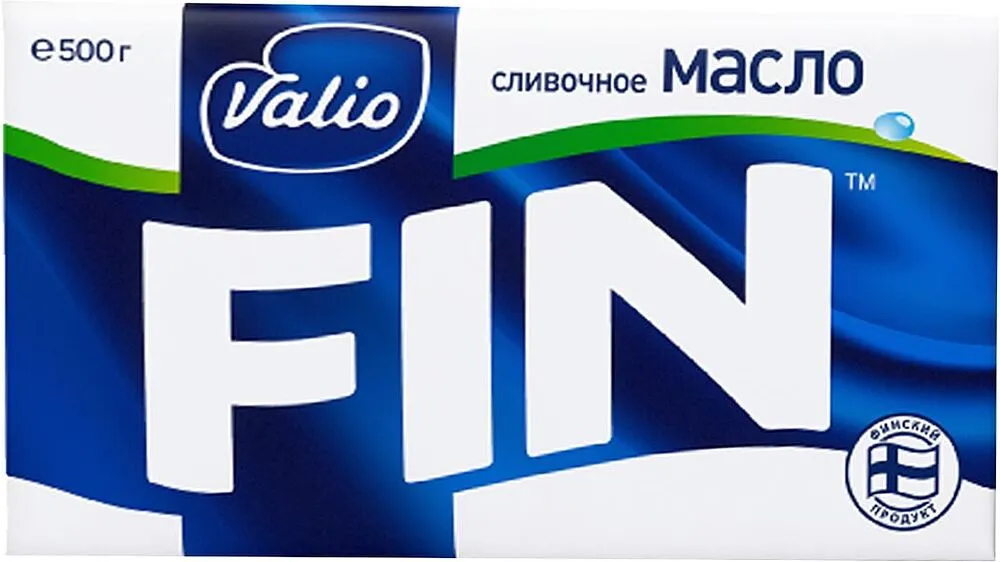 Կարագ սերուցքային «Valio Fin» 500գ, յուղայնությունը` 79%