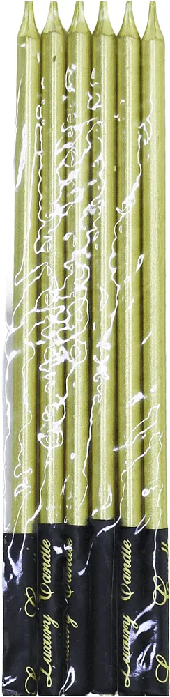 Մոմ ծննդյան «Luxury Candle» 6 հատ

