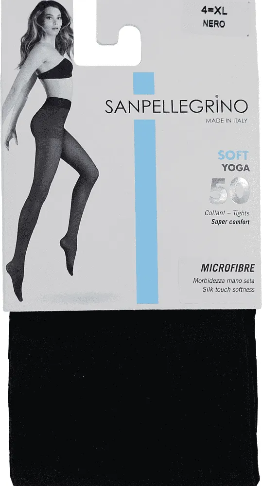 Զուգագուլպա սև «Sanpellegrino Yoga Nero 50 Den N4»