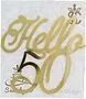 Տորթի դեկորացիա «Սահակյան Hello 50»
