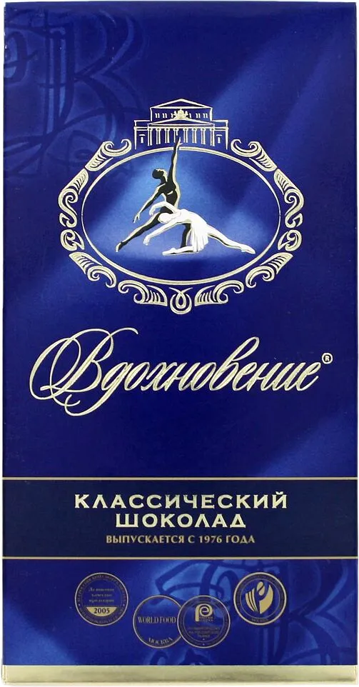 Շոկոլադե սալիկ «Вдохновение Класик» 100գ