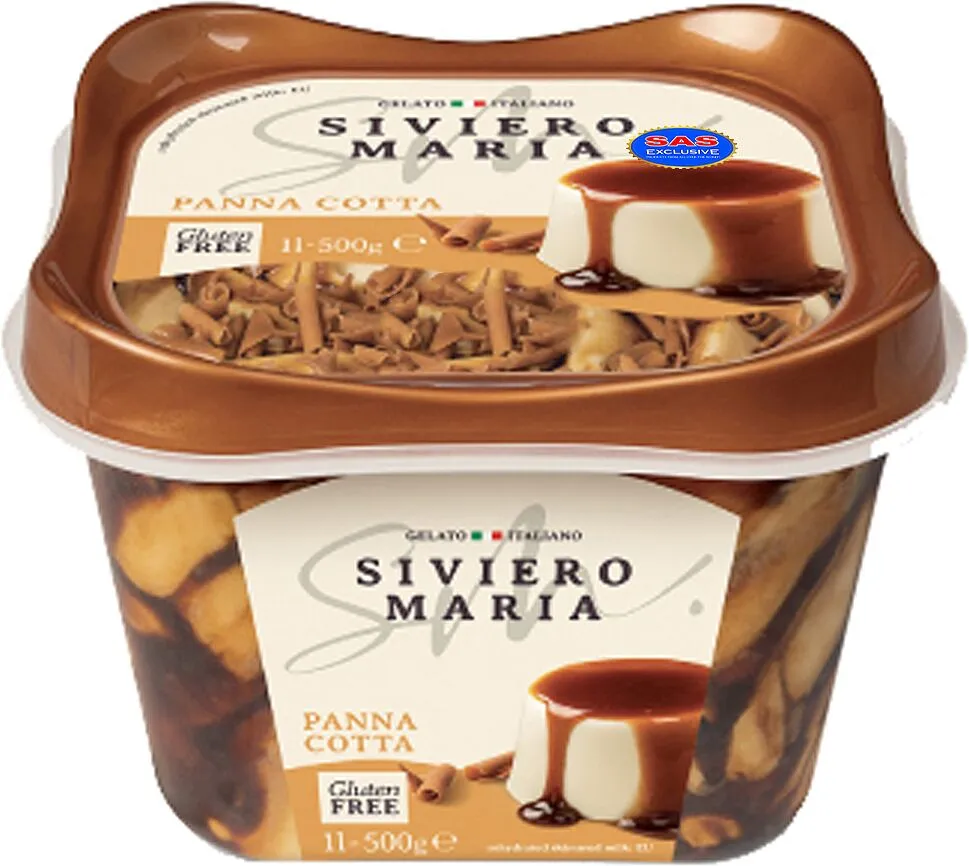 Պաղպաղակ պանա կոտտա «Siviero Maria Panna cotta» 500գ