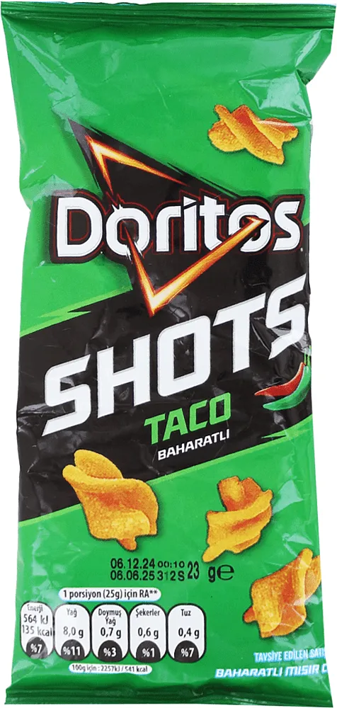 Չիպս կծու «Doritos» 23գ