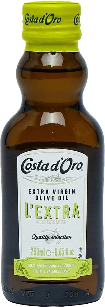 Ձեթ ձիթապտղի «Costa d'Oro Extra Virgin» 250մլ
