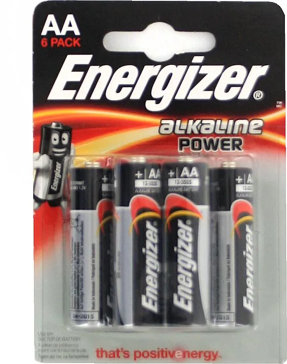 Էլեկտրական մարտկոց «Energizer AA» 6հատ