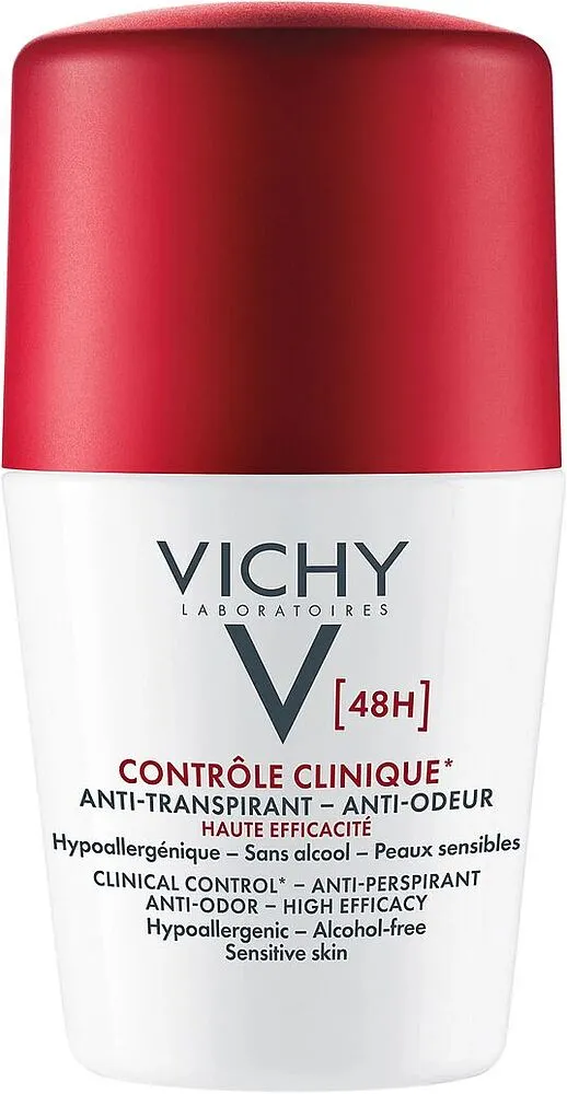 Հակաքրտինքային միջոց գնդիկով «Vichy Clinic Control» 50մլ