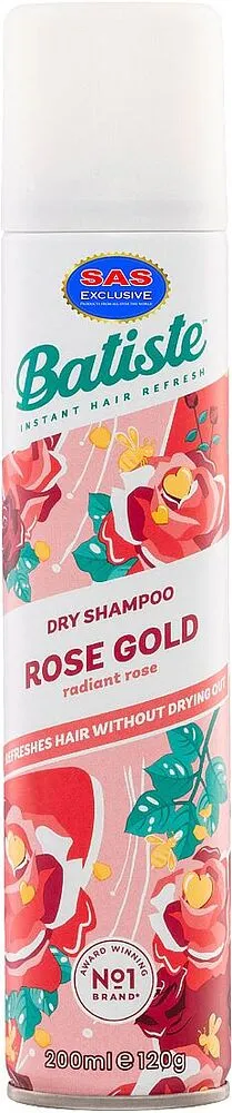 Չոր շամպուն «Batiste Rose Gold» 200մլ
