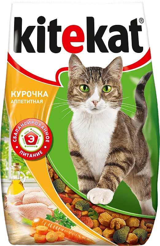 Կատուների կեր հավի «Kitekat» 400գ