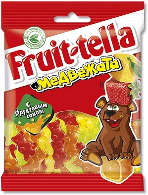 Կոնֆետներ դոնդողե «Fruittella» 70գ