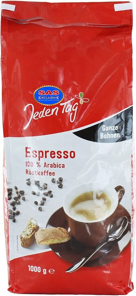 Սուրճ էսպրեսսո «Jeden Tag» 1կգ