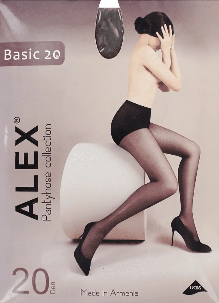 Զուգագուլպա կաստորո «Alex Basic 20 Den N4»