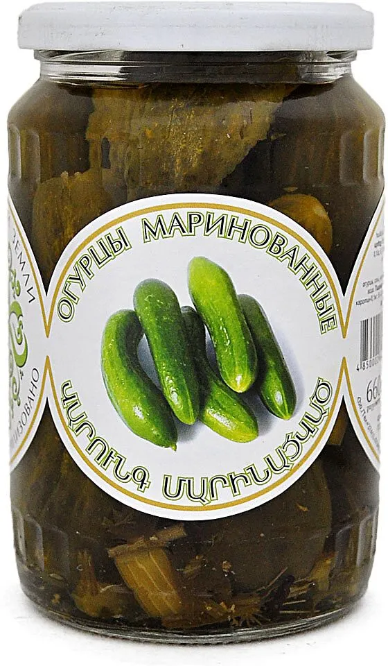 Վարունգ մարինացված «Ռագմակ» 660գ