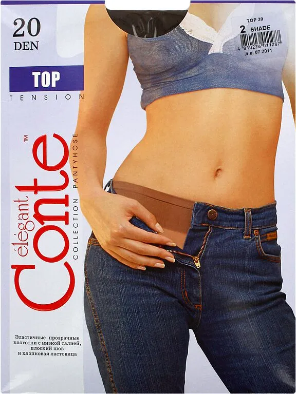 Զուգագուլպա շեյդ «Conte Elegant Top 20 Den N3» 