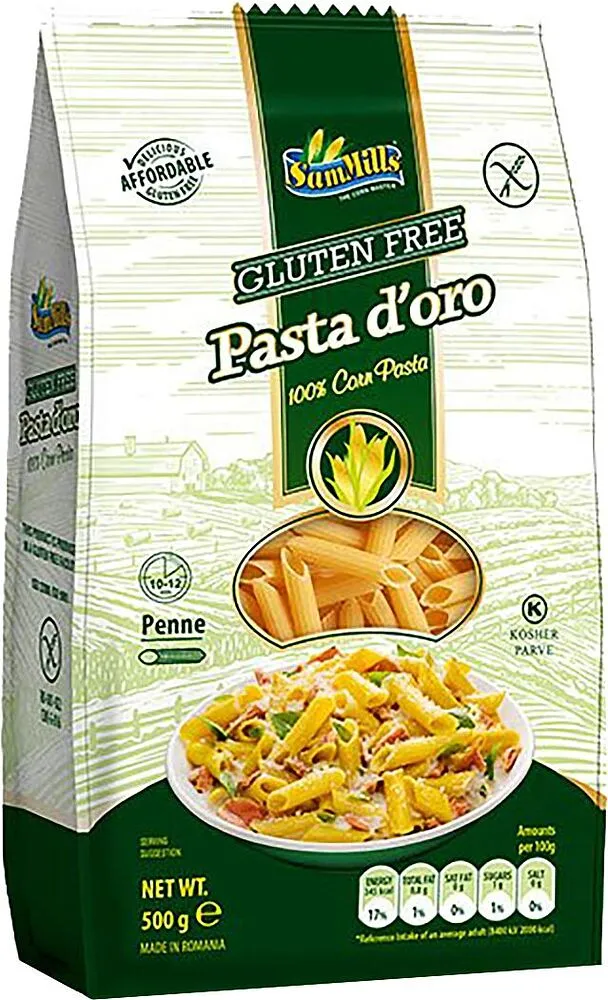 Մակարոն «Sam Mills Pasta d'oro penne» 500գ