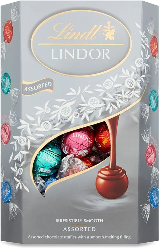 Շոկոլադե կոնֆետների հավաքածու «Lindt Lindor» 200գ