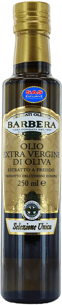 Ձեթ ձիթապտղի «Barbera Extra Virgin Selezione Unica» 250մլ