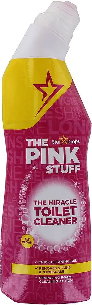 Զուգարանակոնքի մաքրող միջոց «The Pink Stuff» 750մլ


 