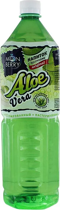 Ըմպելիք ալոե վերայի կտորներով «Moon berry» 1.5լ
