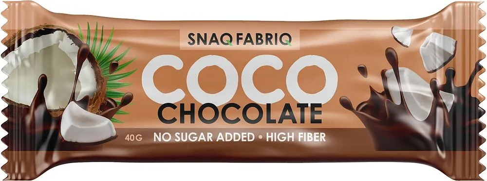 Շոկոլադե բատոն «Snaq Fabriq» 40գ