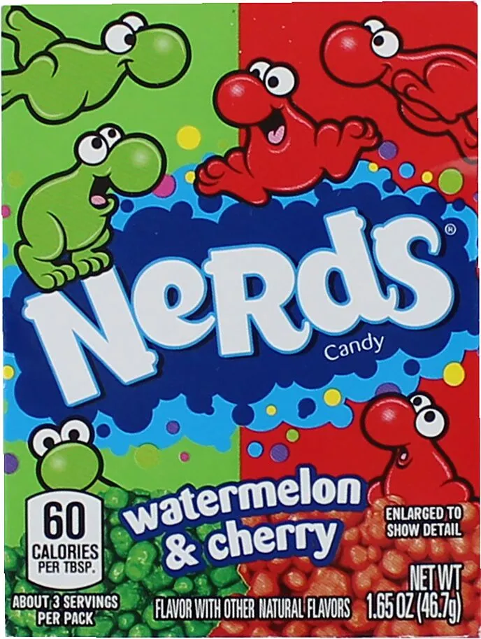 Սառնաշաքար մրգային «Nerds» 46.7գ