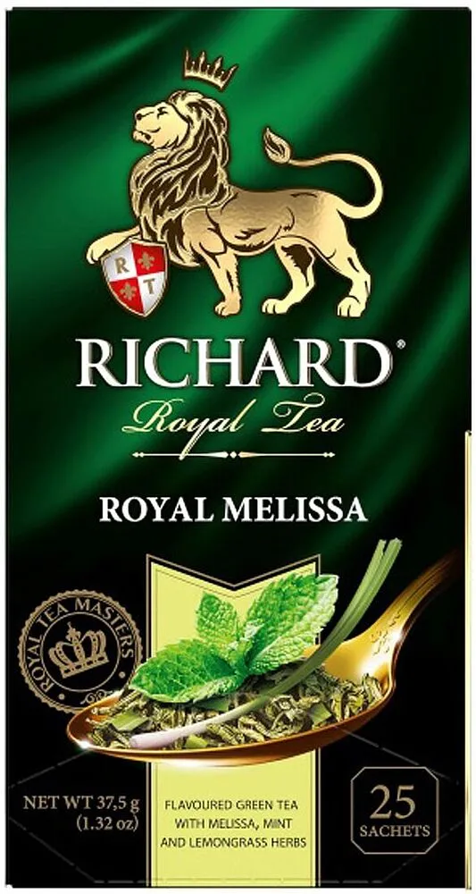 Թեյ կանաչ «Richard Royal Melissa» 25*1.5գ