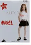 Զուգագուլպա սպիտակ մանկական «Alex YVN Angel 40 Den»